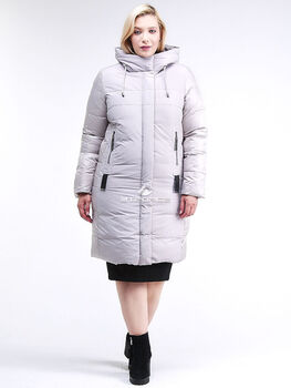 Женская зимняя классика куртка большого размера се